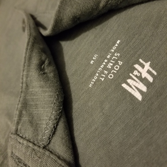 Donating Soon...Mens H&M Polo Shirt-M - Picture 3 of 3